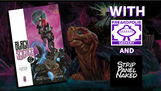Black Science Volume 1 Discussion with Strip Panel Naked