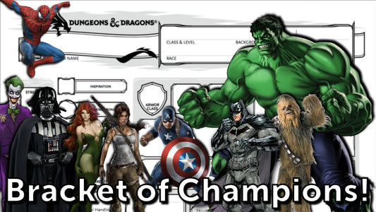 Pop-Culture D&D Bracket of Champions! - Round 1