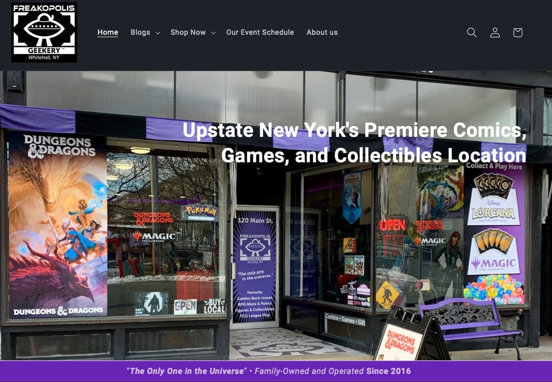 Updates to Freakopolis.com