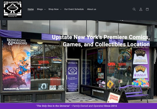 Updates to Freakopolis.com