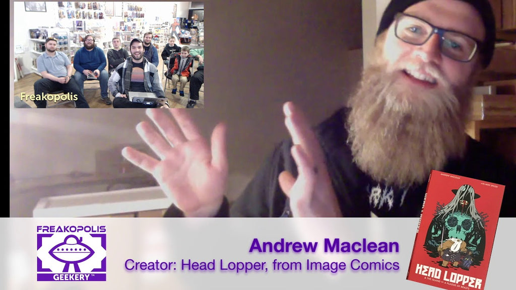 Head Lopper Creator Andrew Maclean - Freakopolis Creator Talks
