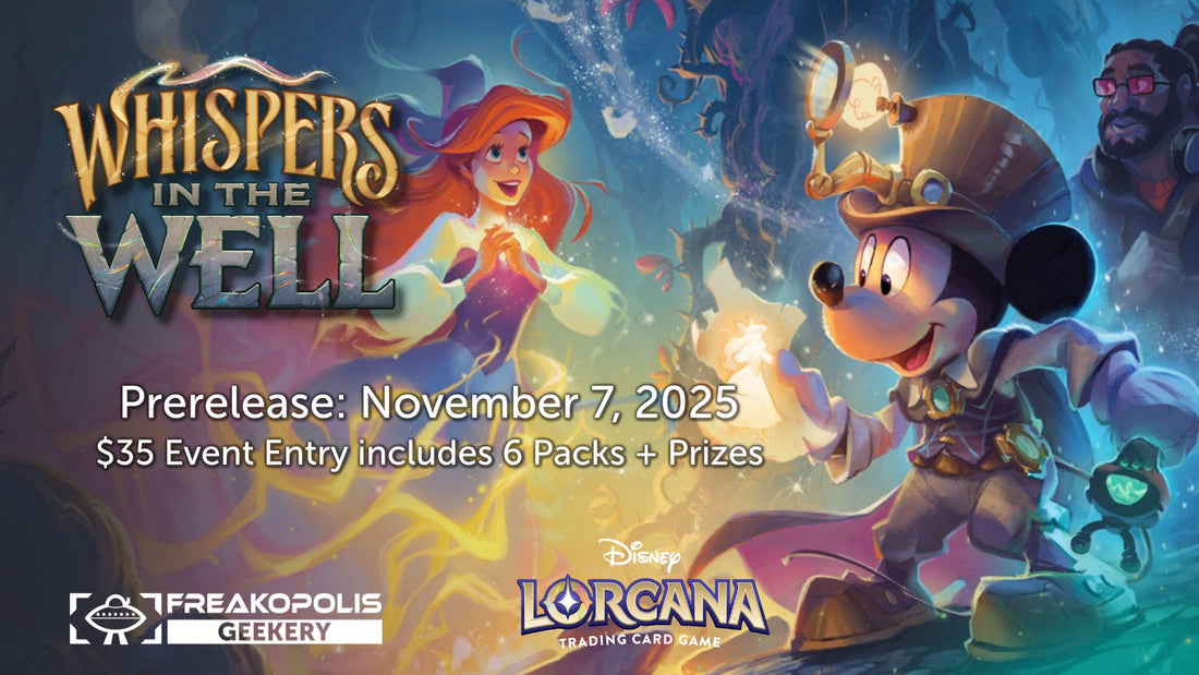 Lorcana Whispers in the Well Prerelease