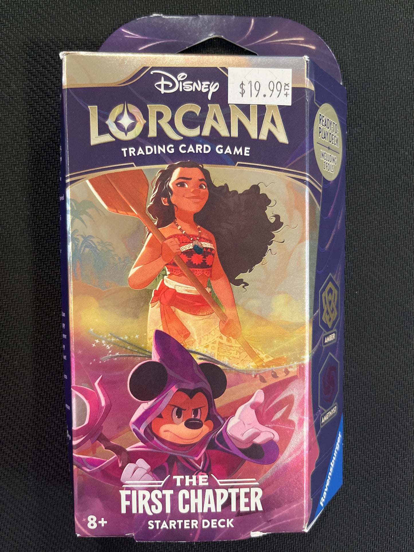 Lorcana 1’st Chapter Starter Deck: Amber and Amethyst
