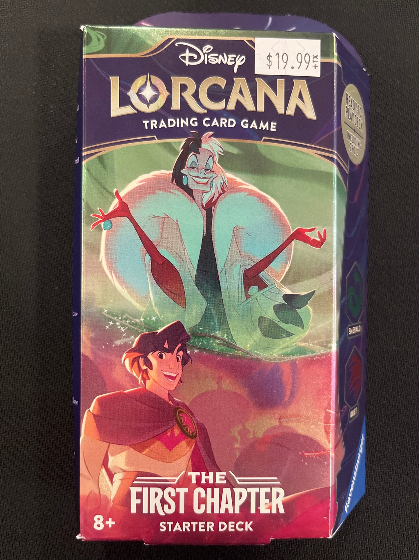 Lorcana 1โst Chapter Starter Deck: Emerald and Ruby