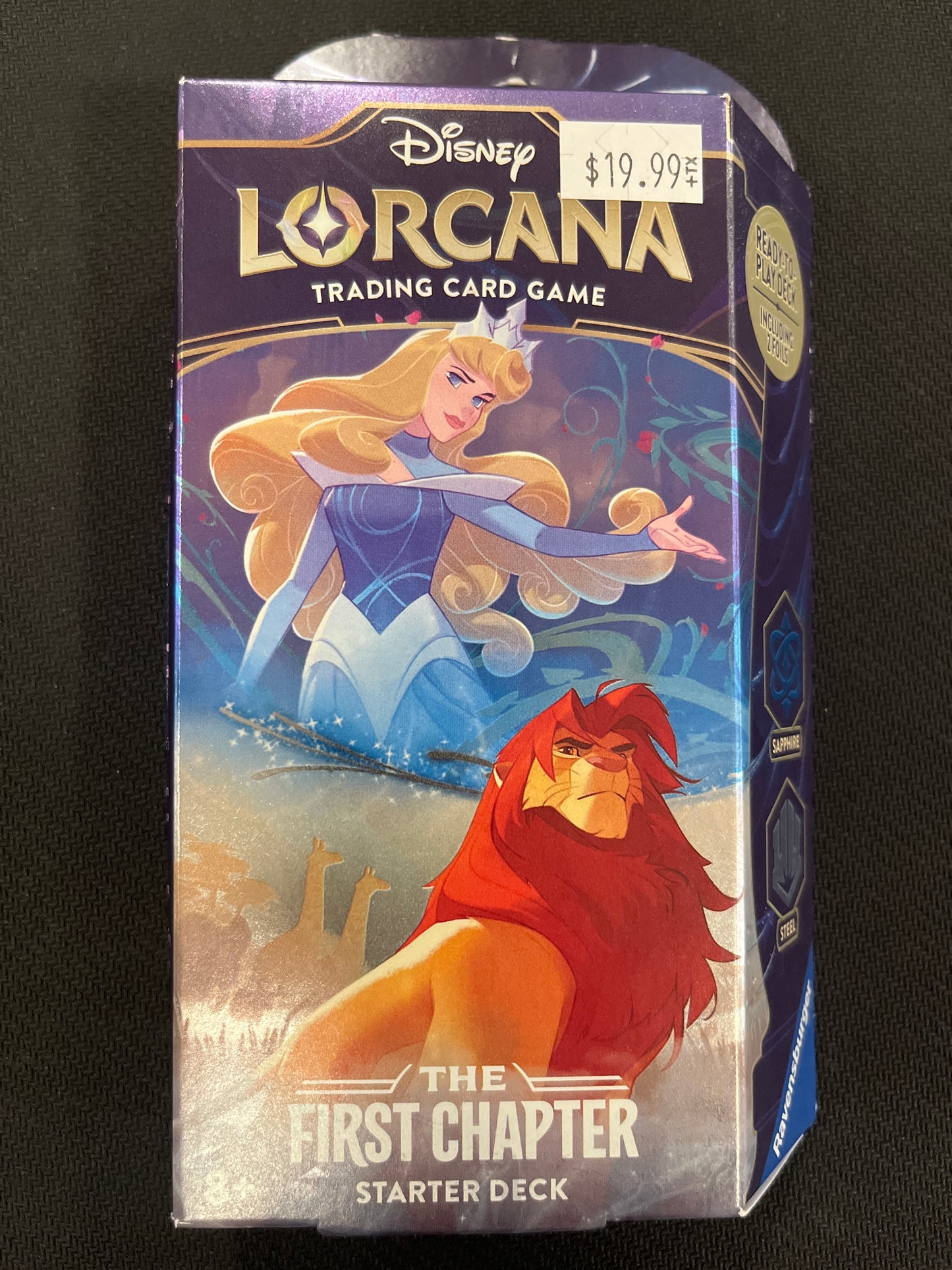 Lorcana 1’st Chapter Starter Deck: Sapphire and Steel
