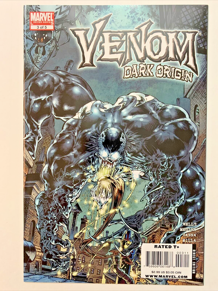 Venom Dark Origin Issues # 1-5 (2008-2009) COMPLETE