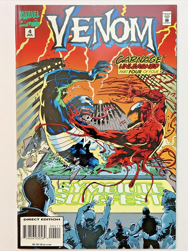 Venom:Carnage Unleashed (1995) Issues # 1-4 COMPLETE