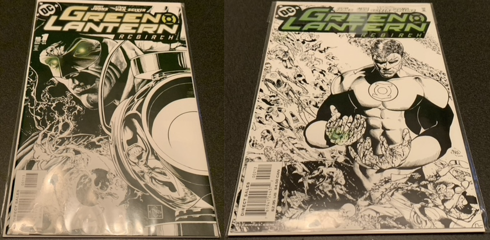 Green Lantern Rebirth Variants