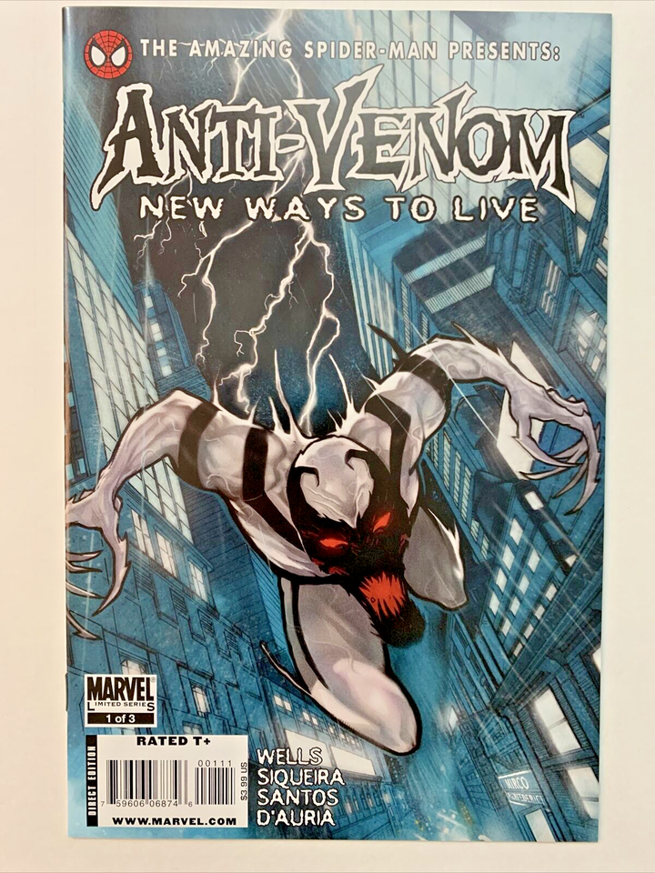 Amazing Spider-Man Presents: Anti-Venom Issues # 1-3 (2009) COMPLETE