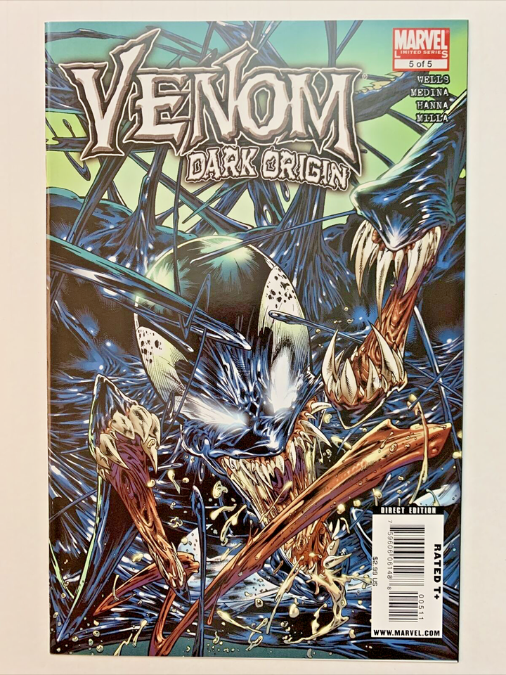 Venom Dark Origin Issues # 1-5 (2008-2009) COMPLETE