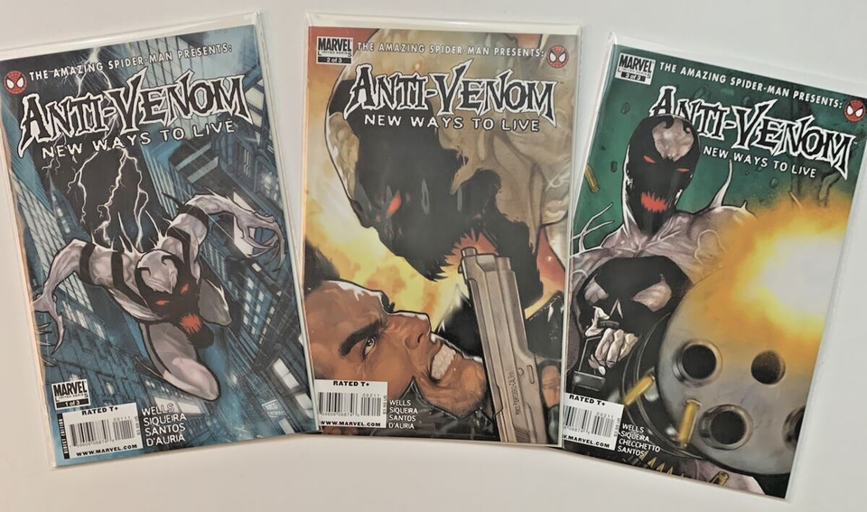Amazing Spider-Man Presents: Anti-Venom Issues # 1-3 (2009) COMPLETE