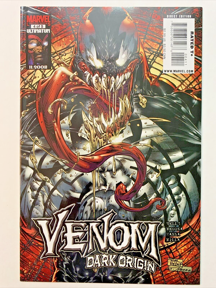 Venom Dark Origin Issues # 1-5 (2008-2009) COMPLETE