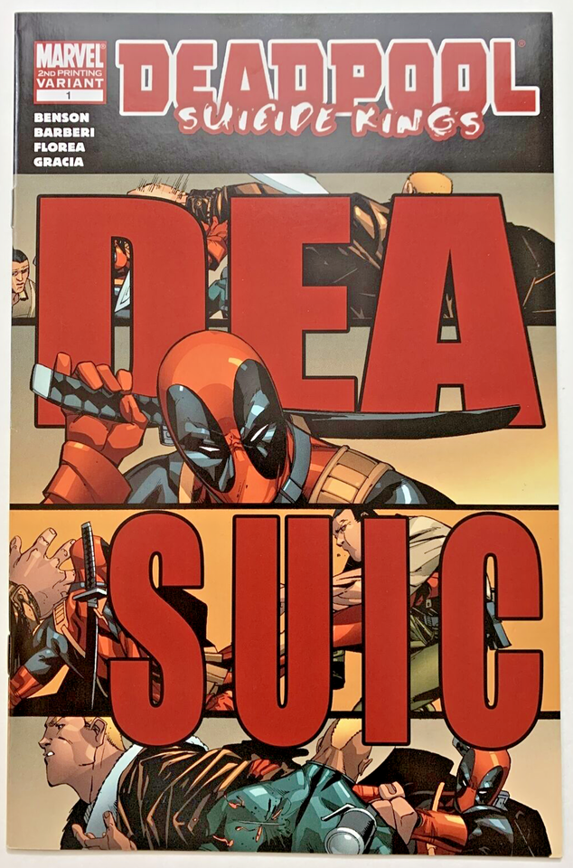 Deadpool Suicide Kings Issues #1-5 Complete (2009)