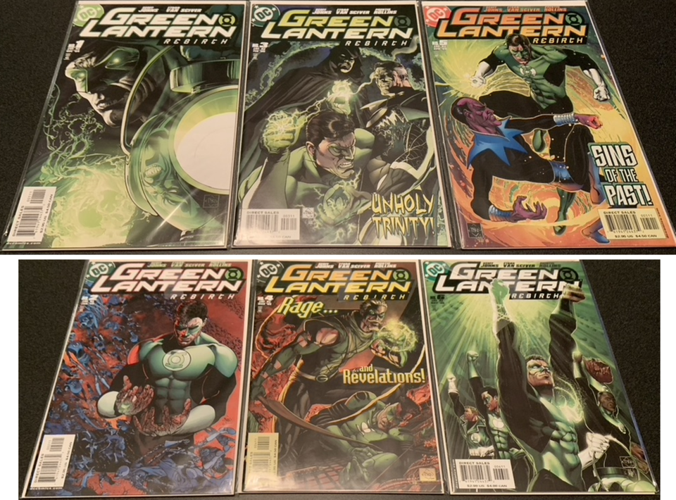 Green Lantern Rebirth #1-6 COMPLETE