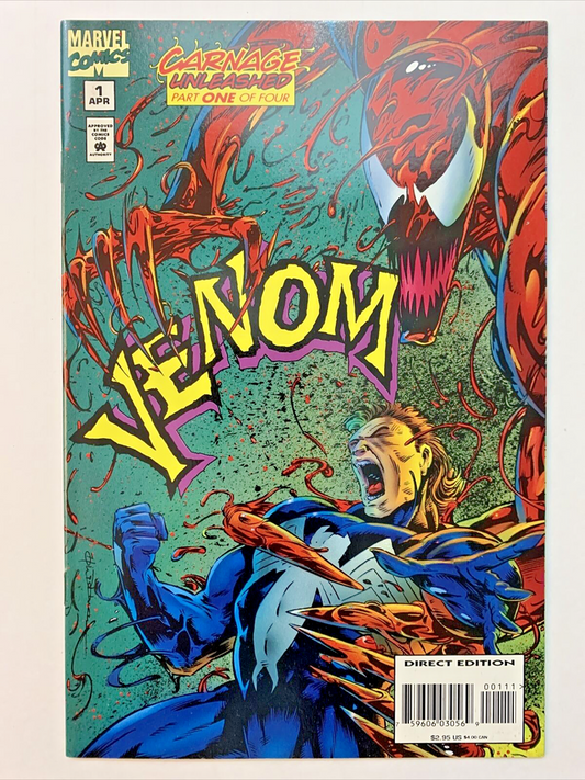 Venom:Carnage Unleashed (1995) Issues # 1-4 COMPLETE