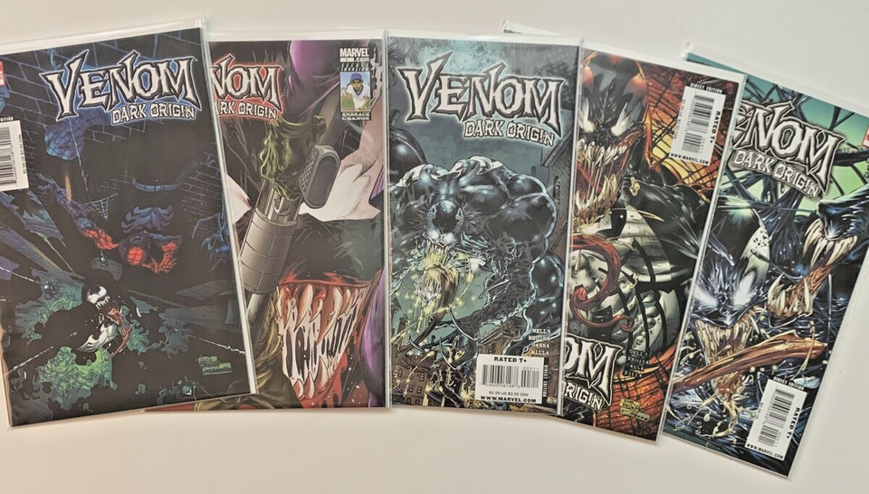 Venom Dark Origin Issues # 1-5 (2008-2009) COMPLETE