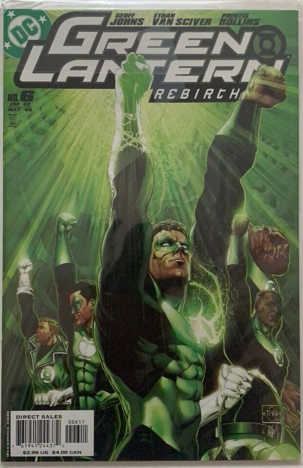 Green Lantern Rebirth #1-6 COMPLETE