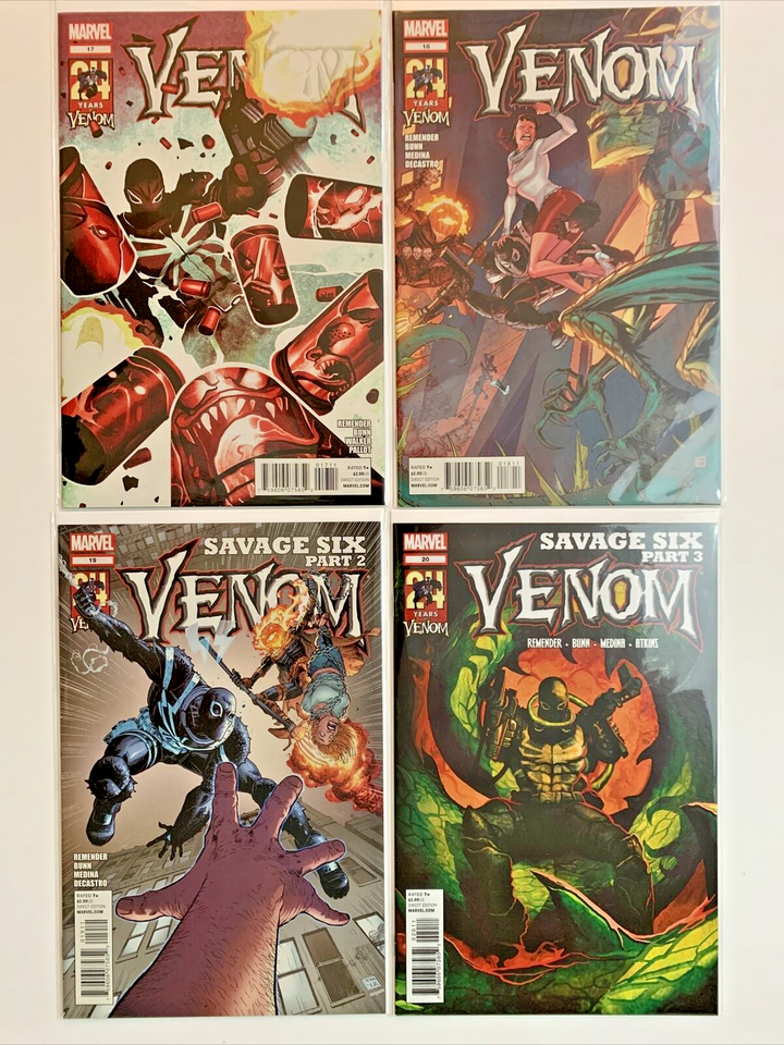 Venom (2011 Rick Remender) 1st Prints of ALL 26 Issues COMPLETE