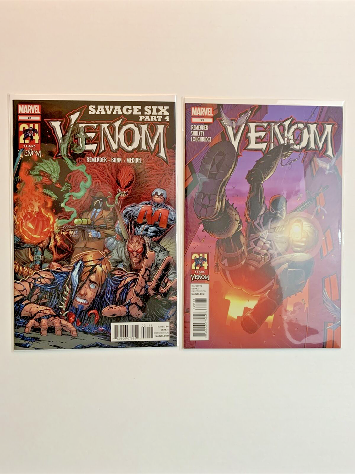 Venom (2011 Rick Remender) 1st Prints of ALL 26 Issues COMPLETE