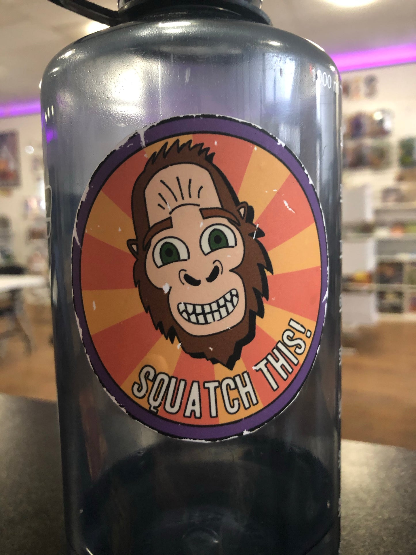 Squatch This! Sticker