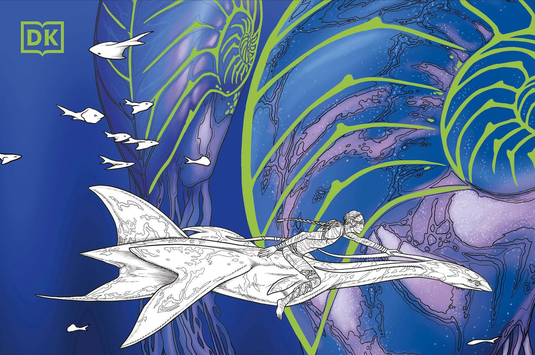 Avatar Bioluminescent Coloring Book
