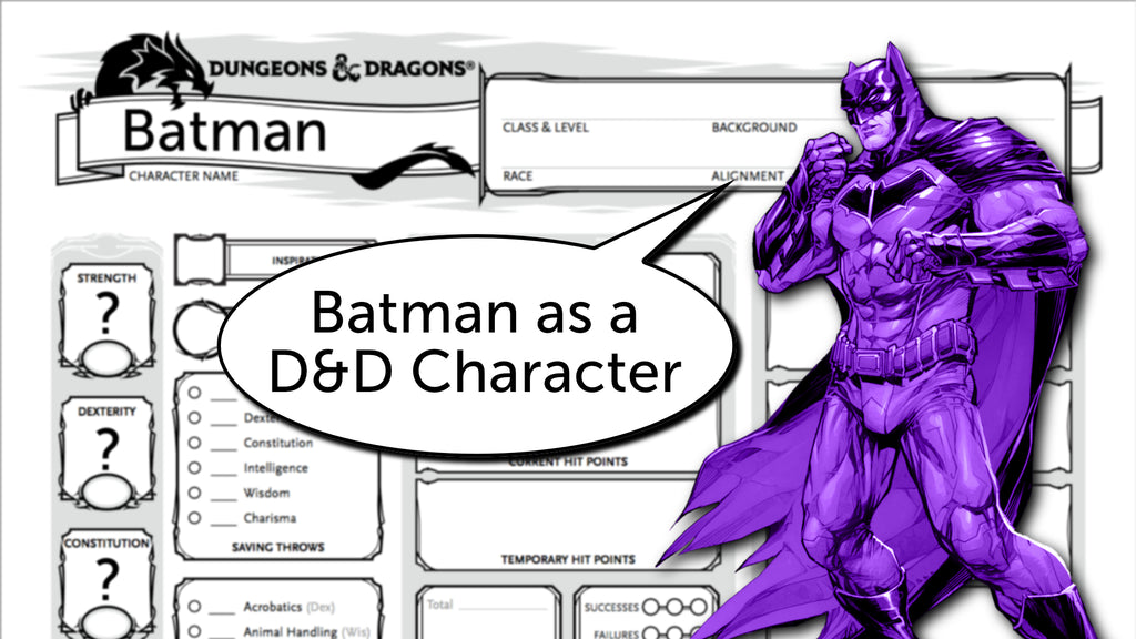 Building Batman as a 5e D&D Character