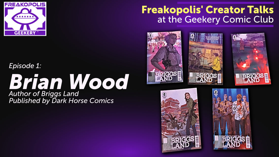 Creator Talk - Brian Wood Discusses Briggs Land