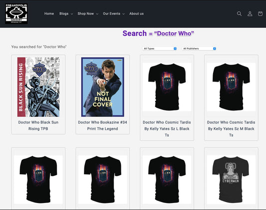 Search for Doctor Who