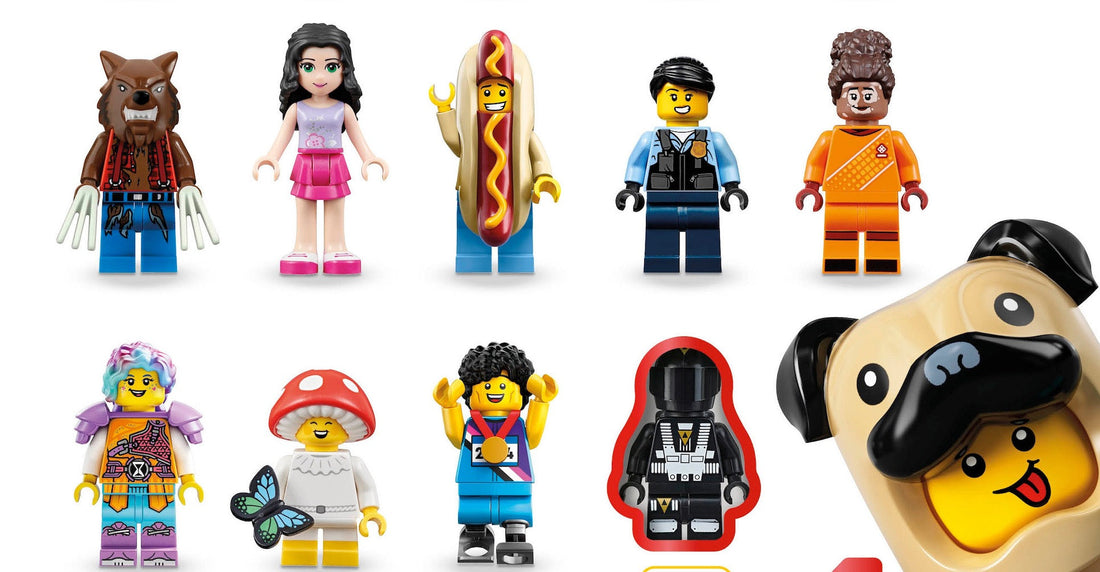 Lego Minifigure Visual History