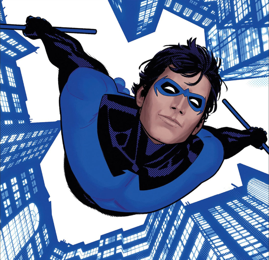 Nightwing Leaping into the Light