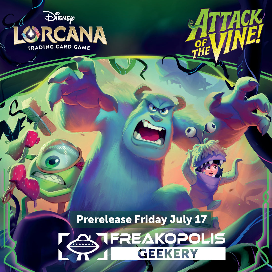 Lorcana: Attack of the Vine Prerelease