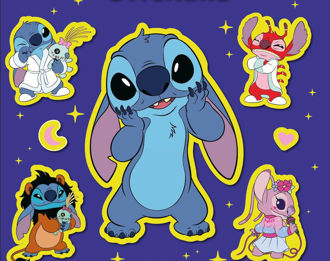 Disney Stitch Glow In The Dark Ultimate Sticker Book
