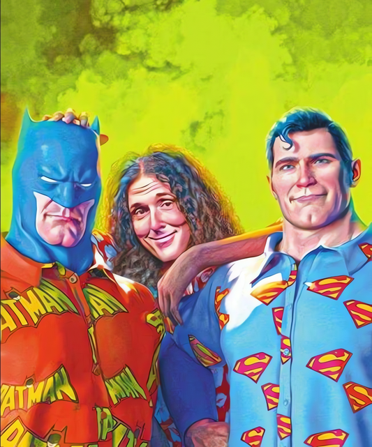 Batman Superman Weird Al Worlds