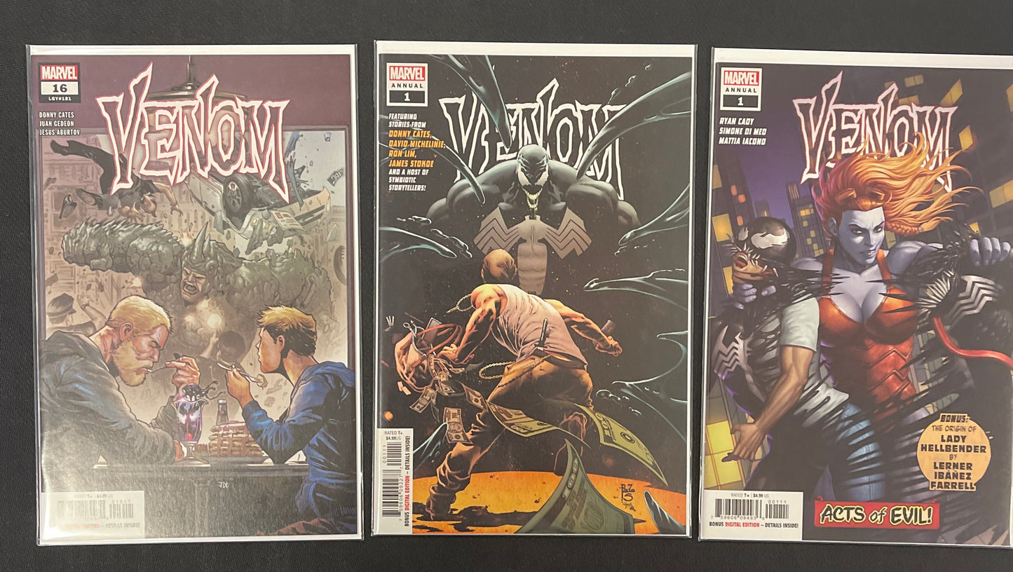 Venom by Donnie Cates #1-16 Full Run Bundle