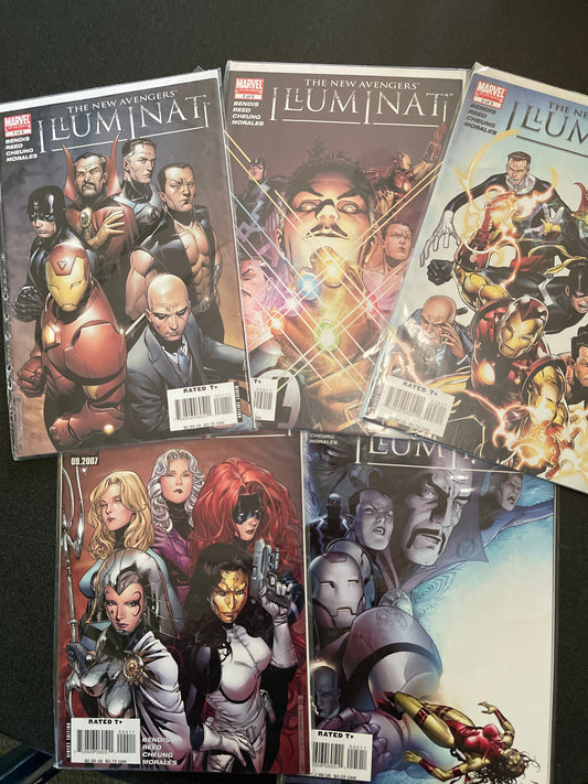 The New Avengers Illuminati Bundle
