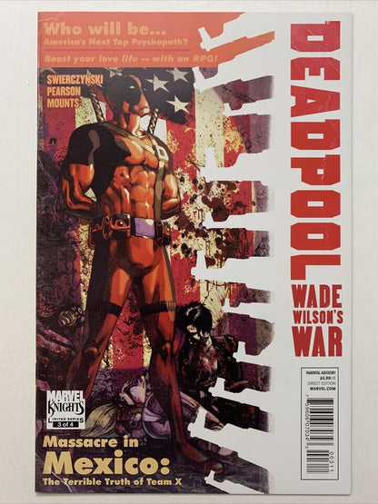 Deadpool Wade Wilson's War Issues #1-4 COMPLETE (2010)