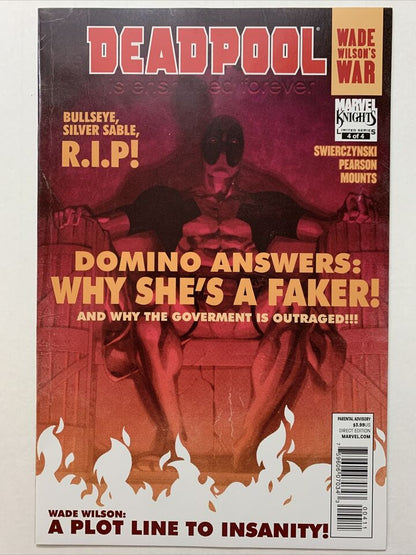 Deadpool Wade Wilson's War Issues #1-4 COMPLETE (2010)
