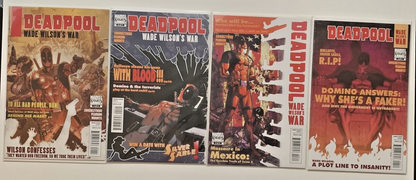 Deadpool Wade Wilson's War Issues #1-4 COMPLETE (2010)