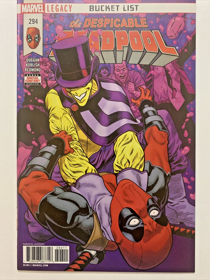 The Despicable Deadpool (2017-2018) • Issues # 288-300
