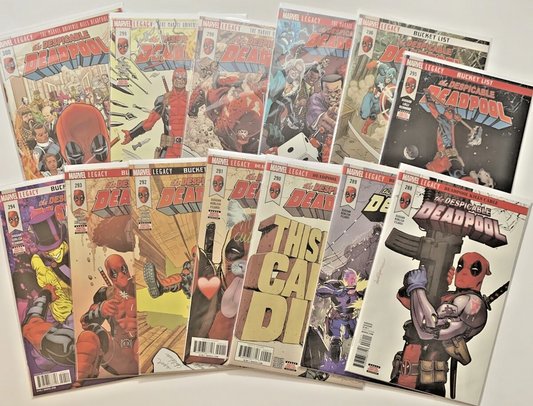 The Despicable Deadpool (2017-2018) • Issues # 288-300
