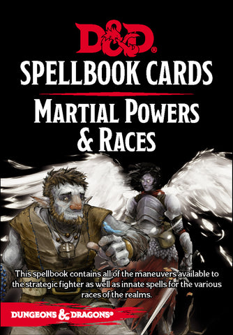 Spellbook Cards - Martial Deck (61 cards)