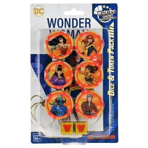 DC HeroClix: Wonder Woman 80th Anniversary Dice and Token Pack