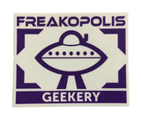 Geekery UFO Logo Sticker