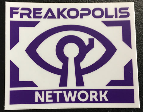 Freakopolis Network Logo Vinyl Sticker