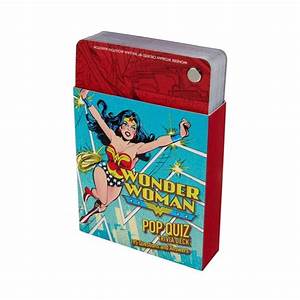 Wonder Woman Pop Quiz Trivia Deck